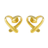 Lourdes Plain Silver Earrings India - Elegant Everyday Style Plain Gray Stud