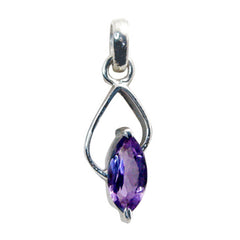 Laura Purple Abstract Pendant Jewelry for Everyday Style Amethyst Purple Purple