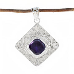 Pauline Purple antique Statement Pendant Amethyst Purple Purple