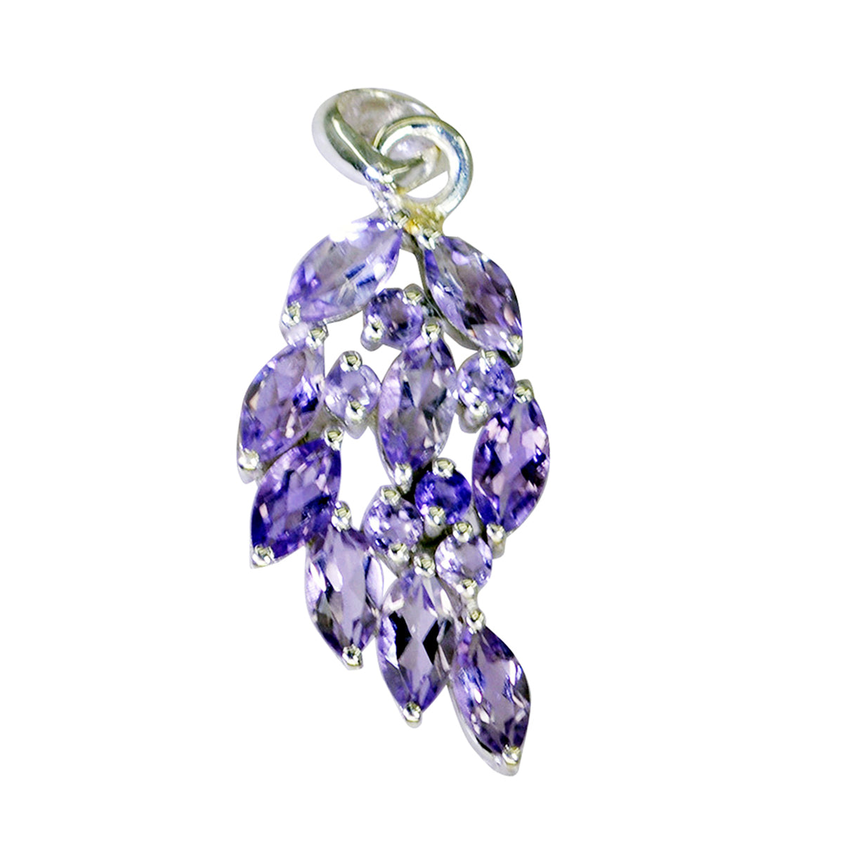 Noelia Purple Cocktail Pendant for Stunning Fashion Amethyst Purple Purple
