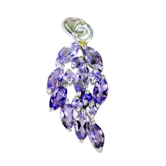 Noelia Purple Cocktail Pendant for Stunning Fashion Amethyst Purple Purple