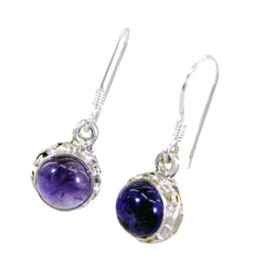 Soo-jin Purple Dangle Earrings for Everyday Glam