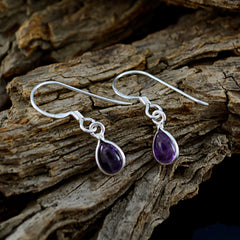 Eun-ji Purple Dangle Earrings for Stylish Looks