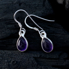 Hanna Purple Dangle Earrings for Everyday Glam