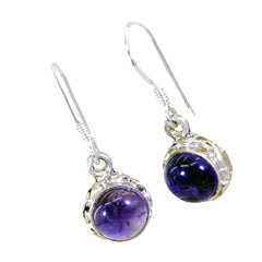 Soo-jin Purple Dangle Earrings for Everyday Glam