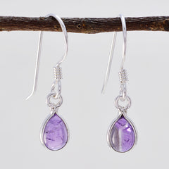 Eun-ji Purple Dangle Earrings for Stylish Looks
