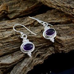 Nari Purple Dangle Earrings for Stylish Statement