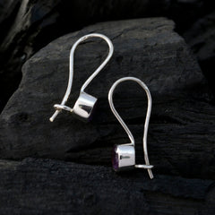 Bianca Purple Dangle Earrings for Everyday Glam