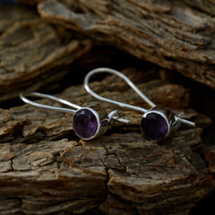 Bianca Purple Dangle Earrings for Everyday Glam