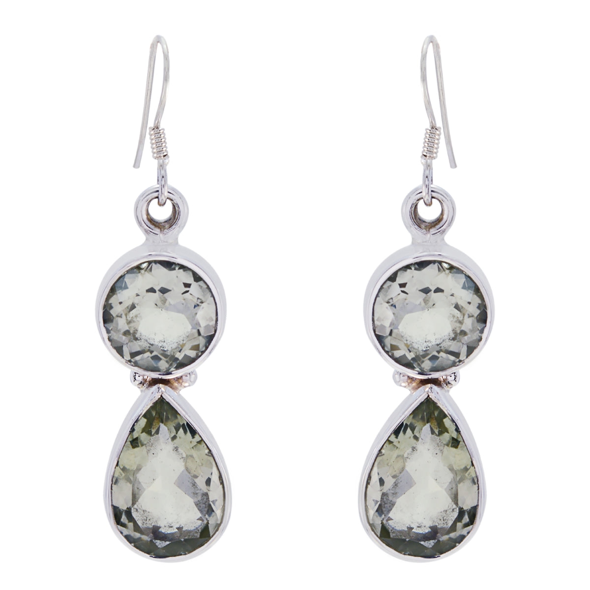 Grace Purple Dangle Earrings in Stunning Gemstone Design Amethyst Purple Dangle