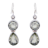 Grace Purple Dangle Earrings in Stunning Gemstone Design Amethyst Purple Dangle