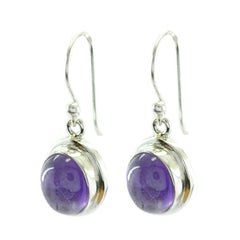 Seo-yeon Purple Dangle Earrings for Everyday Glam Amethyst Purple Dangle