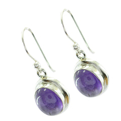 Seo-yeon Purple Dangle Earrings for Everyday Glam