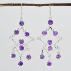Camila Purple Dangle Earrings for Everyday Glam