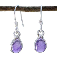 Hanna Purple Dangle Earrings for Everyday Glam Amethyst Purple Dangle