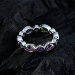 Zoe Purple Eternity Band Jewelry for Everyday Glam