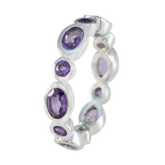 Zoe Purple Eternity Band Jewelry for Everyday Glam