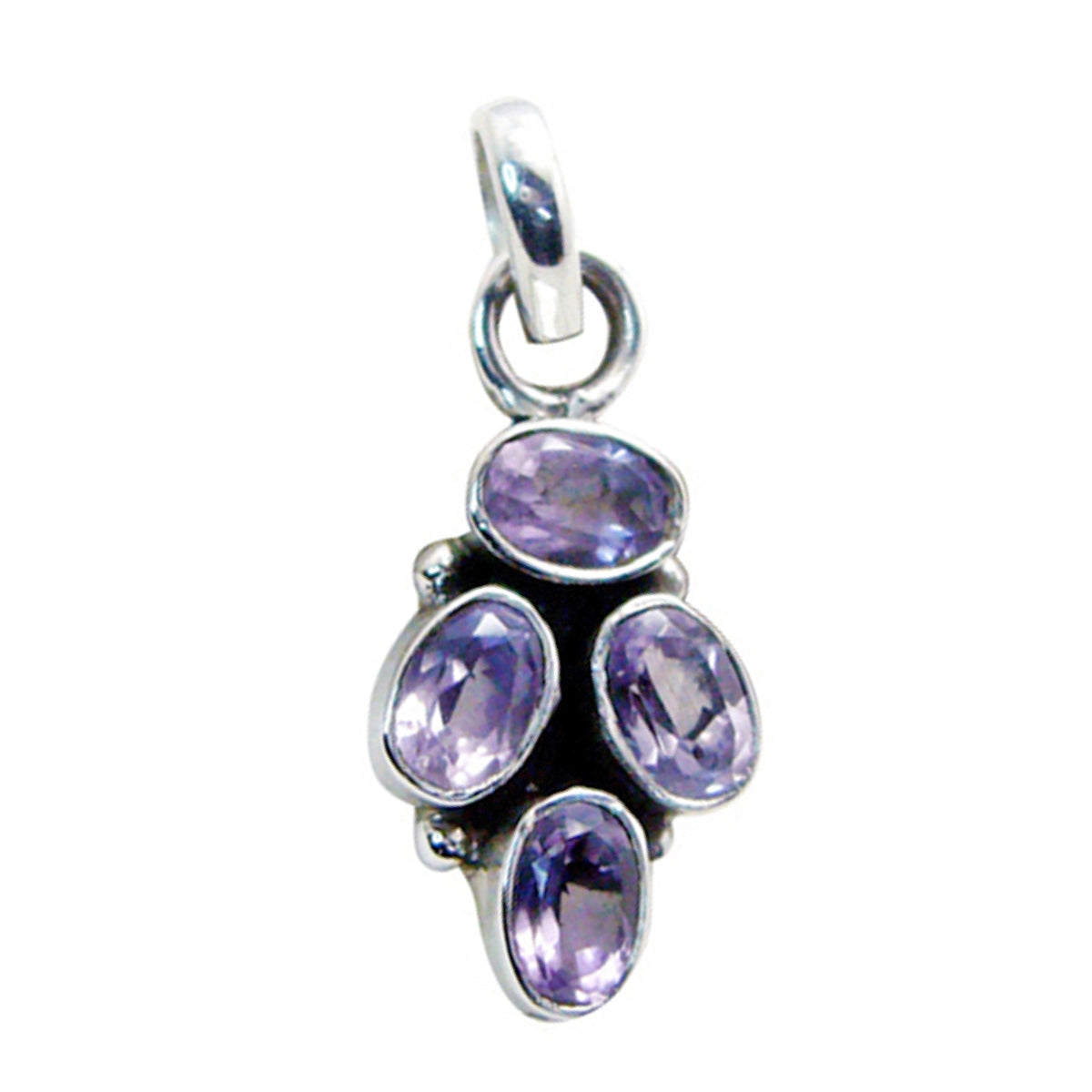 Agustina Purple Featherlight Pendant - Stunning Gemstone Jewelry Amethyst Purple Purple