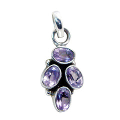 Agustina Purple Featherlight Pendant - Stunning Gemstone Jewelry Amethyst Purple Purple