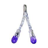 Andrea Purple Featherlight Pendant for Stylish Elegance Amethyst Purple Purple