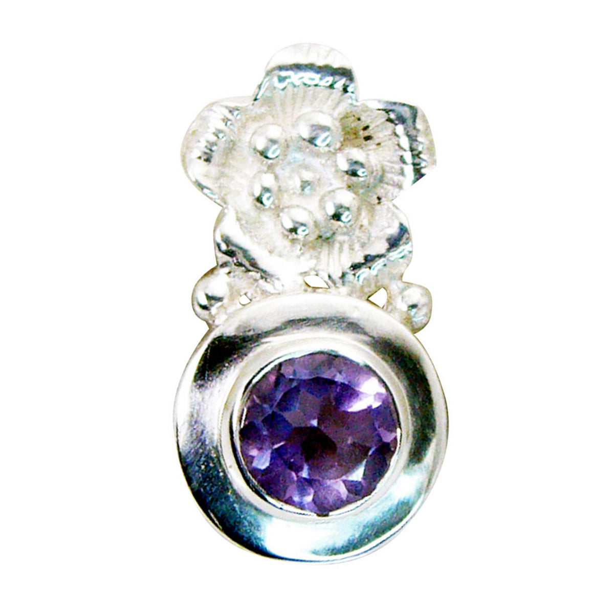 Constanza Purple Featherlight Pendant for Everyday Glam Amethyst Purple Purple