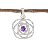 Teresa Purple Filigree Pendant for Everyday Glam Amethyst Purple Purple