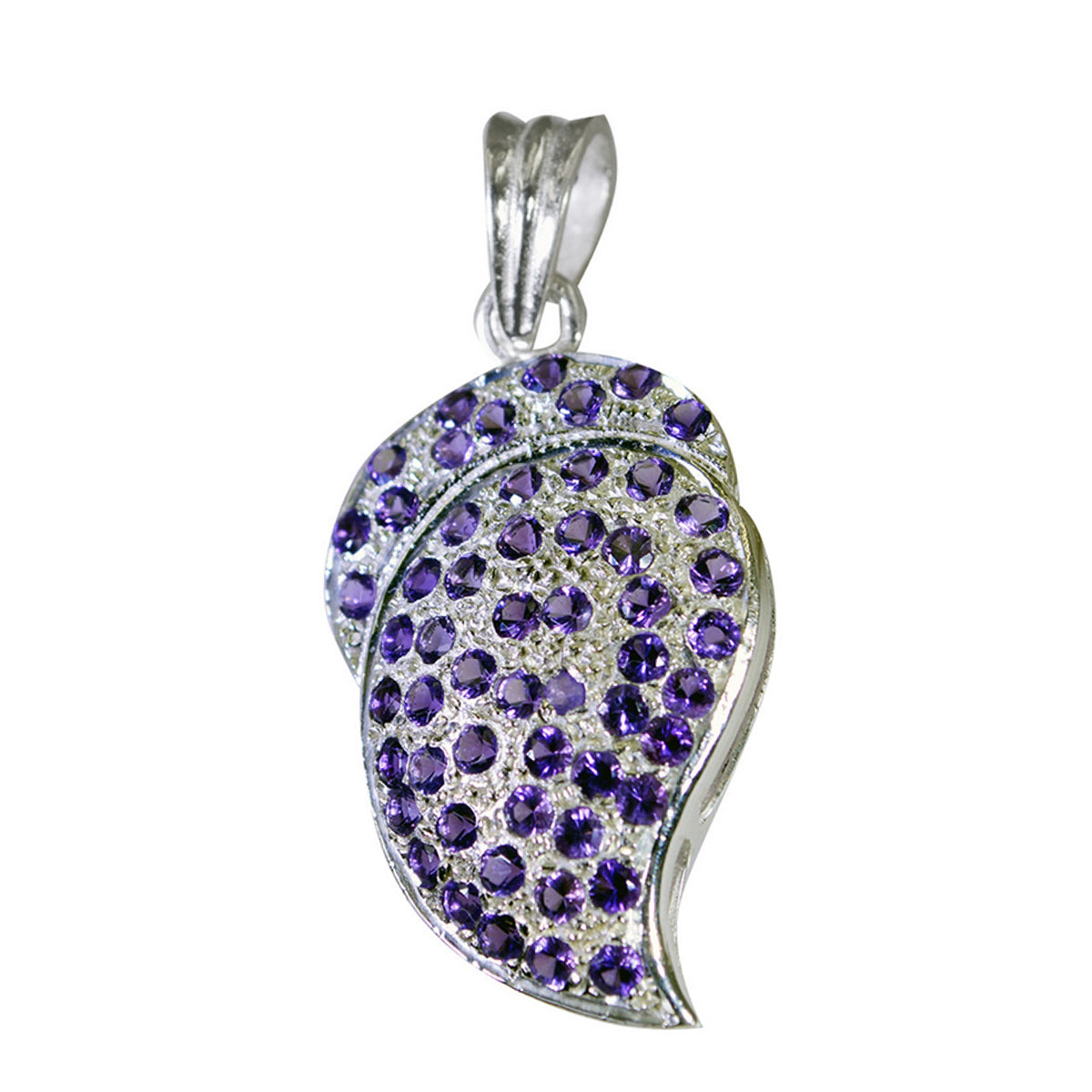 Mila Purple Gemstone Pendant Necklace for Elegance Amethyst Purple Purple