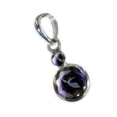 Micaela Purple Gemstone Pendant Online for Glam Style