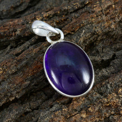 Riley Purple Gemstone Pendant for Everyday Elegance