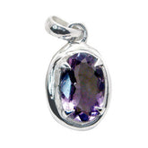 Julia Purple Gemstone Pendant for Stylish Vibes Amethyst Purple Purple
