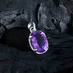 Noelia Purple Gemstone Pendant for Everyday Glam