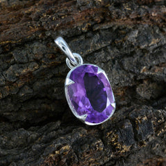 Noelia Purple Gemstone Pendant for Everyday Glam