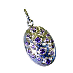 Liyana Purple Gemstone Pendant for Everyday Glam