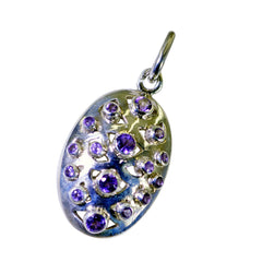 Liyana Purple Gemstone Pendant for Everyday Glam