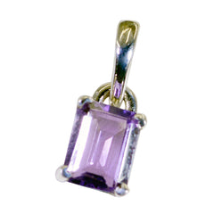 Marie Purple Gemstone Pendant for Everyday Glam