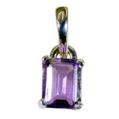 Marie Purple Gemstone Pendant for Everyday Glam Amethyst Purple Purple