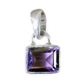Nayara Purple Gemstone Pendant for Every Occasion Amethyst Purple Purple