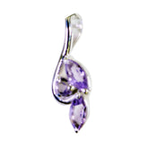 Sofia Purple Gemstone Pendant for Daily Glam Amethyst Purple Purple