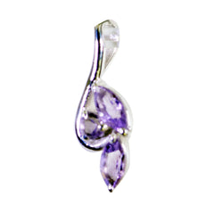 Sofia Purple Gemstone Pendant for Daily Glam Amethyst Purple Purple