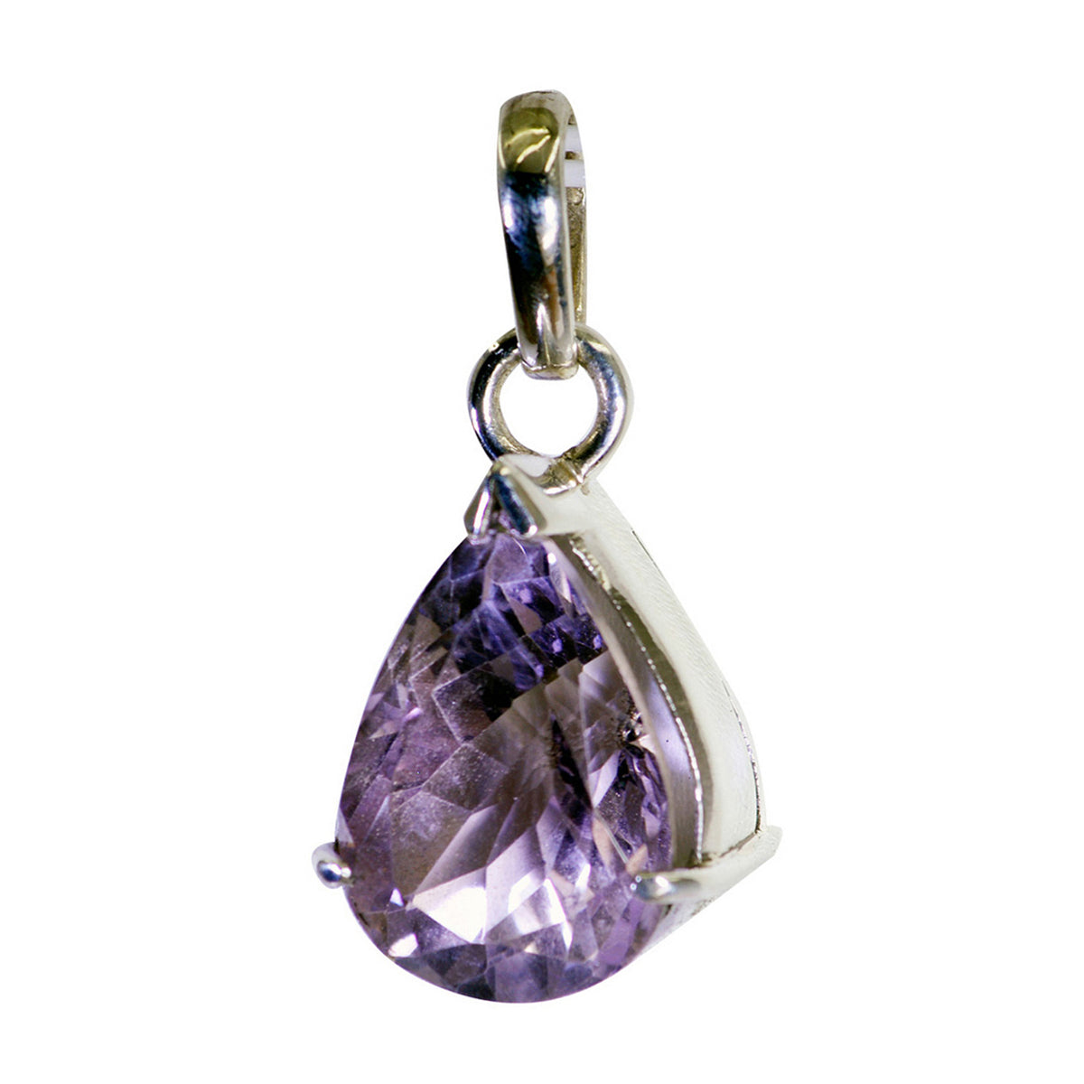 Teresa Purple Gemstone Pendant for Everyday Glam Amethyst Purple Purple