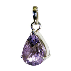 Teresa Purple Gemstone Pendant for Everyday Glam Amethyst Purple Purple