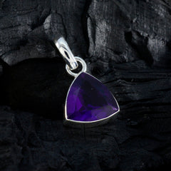 Sara Purple Gemstone Pendant for Everyday Glam