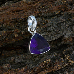 Sara Purple Gemstone Pendant for Everyday Glam