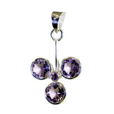 Rosa Purple Heart Pendant Jewelry for Everyday Glam Amethyst Purple Purple