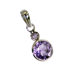 Camilla Purple Pendant Necklace - Stunning Gemstone Charm