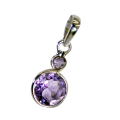Camilla Purple Pendant Necklace - Stunning Gemstone Charm