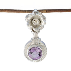 Cecilia Purple Romantic Pendant for Glam Fashion Amethyst Purple Purple