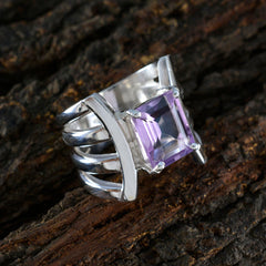 Yasmine Heritage Purple Solitaire Ring
