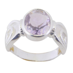Cecilia Purple Solitaire Ring for Every Occasion Amethyst Purple
