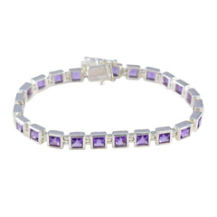 Nova Purple Tennis Bracelet Gift for Stylish Elegance Amethyst Purple